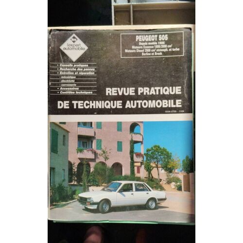 Revue Technique Automobile Peugeot 505