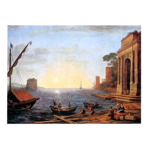 Lorrain Claude Lot Cartes Postales Tableaux Peinture