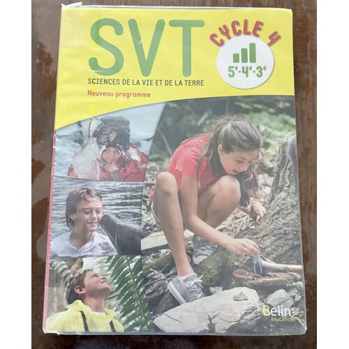 Je Vends Livre De Svt 5e, 4e, 3e, Édition Belin 2017 En Très Bon État.