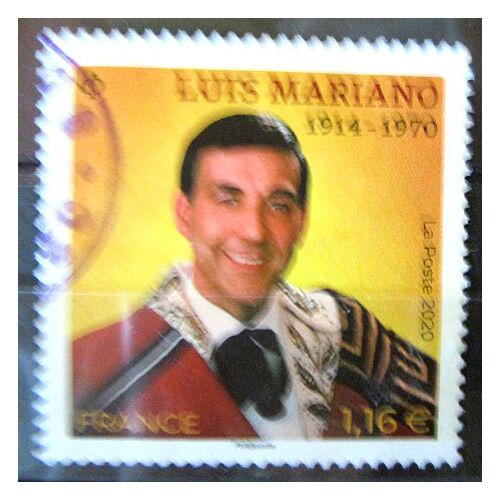 2020. F5412: Personnalité: Luis Mariano.