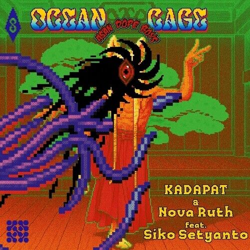 Kadapat / Nova Ruth / Setyanto,Siko - Ocean Cage - Blue Splatter Colored Vinyl [Vinyl Lp] Blue, Colored Vinyl, Uk - Import
