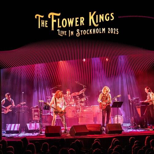 The Flower Kings - Live In Stockholm 2025 [Vinyl Lp] Black, Colored Vinyl, Gatefold Lp Jacket, 180 Gram, Red, Etched Vinyl