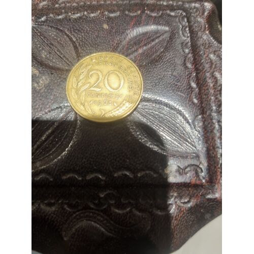 Piece De 20 Centimes Francs Tres Rares Et Tres Propres