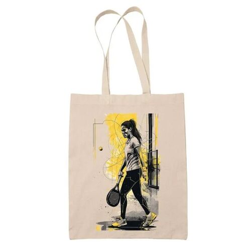 Tote-bag Padel Femme Urbain - Sac pour Fan de Sport, Cadeau Fête des Mères, Noël ou Anniversaire