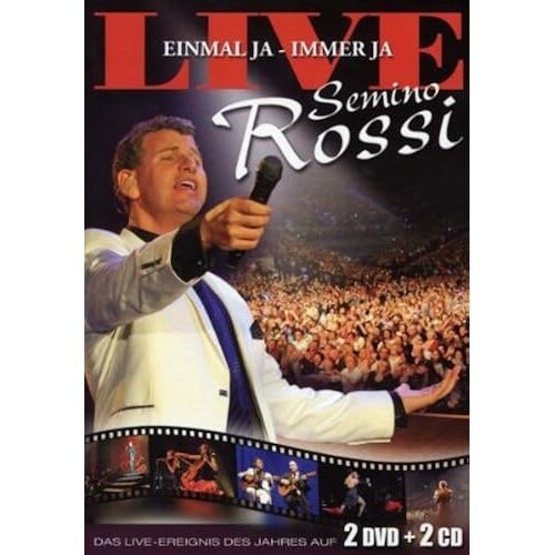 Semino Rossi Einmal Ja Immer Ja Live 2 Dvd 2 Cd