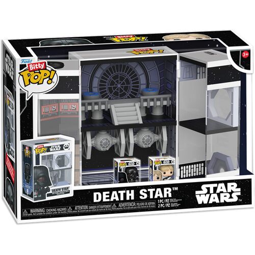 Display Bitty Pop Funko Star Wars - The Death Star (15 Cm, Boite De 2 Pcs)