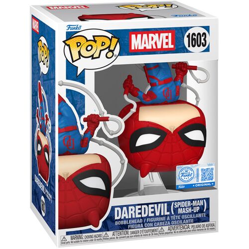 Figurine Funko Pop - Marvel Comics N°1603 - Daredevil (Spider-Man Mash-Up) (95120)