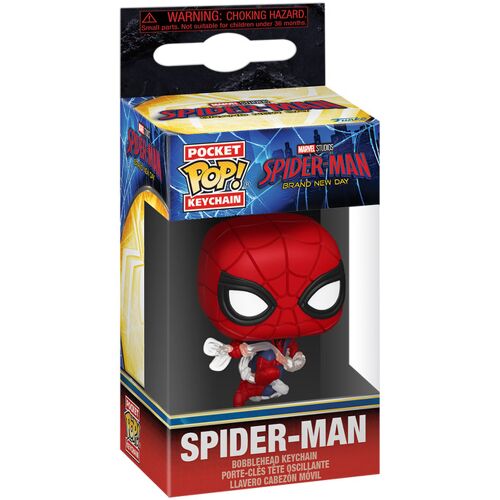 Figurine Funko Pop - Spider-Man : Brand New Day [Marvel] - Spider-Man - Porte-Clés (83962)
