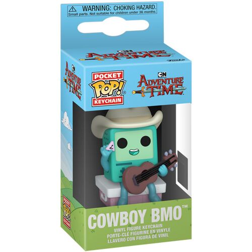 Figurine Funko Pop - Adventure Time - Cowboy Bmo - Porte-Clés (92109)