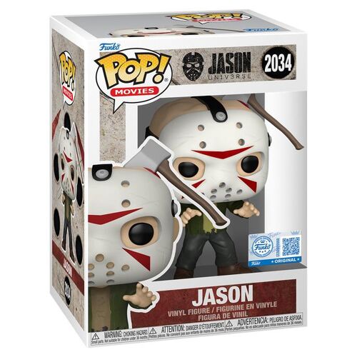 Figurine Funko Pop - Vendredi 13 N°2034 - Jason (Avec Hache Dans La Tête) (92013)