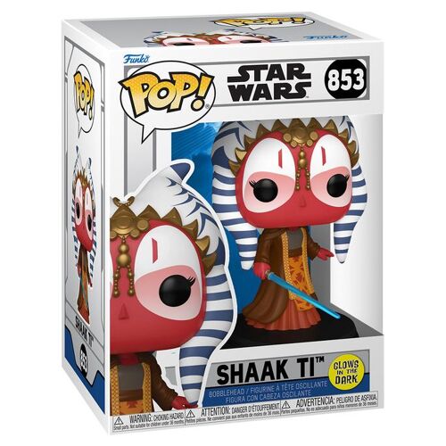 Figurine Funko Pop - Star Wars : The Clone Wars N°853 - Shaak Ti - Glow In The Dark (93360)