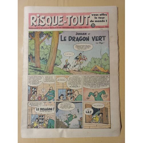 Risque-Tout N 2 - 1955 Johan Et Pirlouit