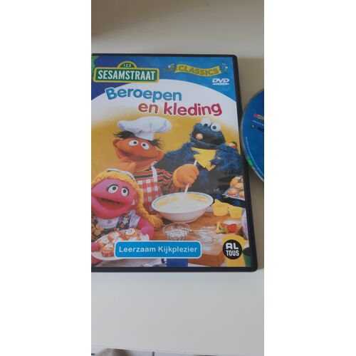 Dvd . Sesamstraat. Beroepen En Kleding