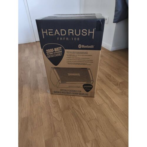 A vendre enceinte HEADRUSH FRFR 108 , Quasie neuf, servi une fois , encore dans son emballage d'origine, performance a découvrir sur le site (HEADRUSH.