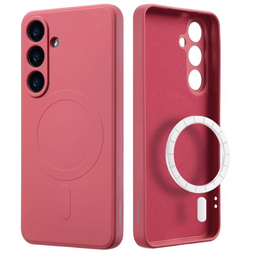 imoshion Coque Couleur avec MagSafe Samsung Galaxy S25 Dusty Rose