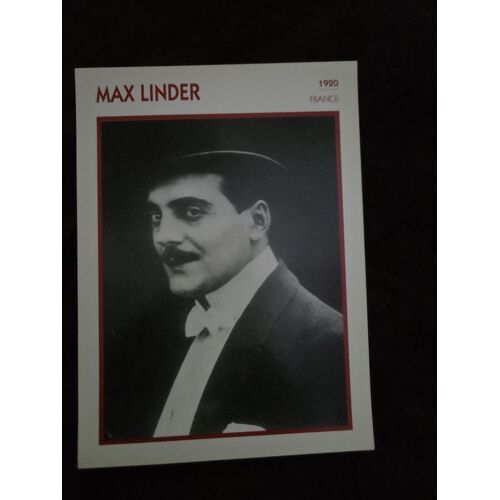 Max Linder – Fiche Acteur Collection Portrait De Stars Encyclopédie Du Cinéma