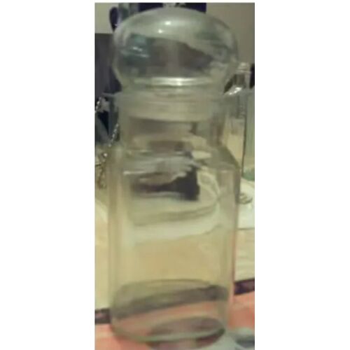 Bocal A Café - En Verre - " Jacques Vabre " - Vintage