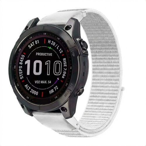 Imoshion Bracelet Quickfit® En Nylon Connexion Garmin 20 Mm Taille L/Xl Blanc