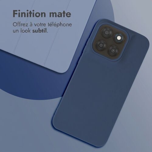 imoshion Coque Couleur Motorola Moto G77 Bleu foncé