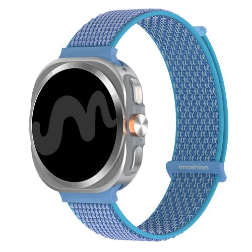 Imoshion Bracelet En Nylon Samsung Galaxy Watch Ultra (2024/2025) Marine Blue