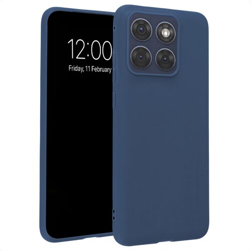 imoshion Coque Couleur Motorola Edge 70 Fusion Bleu foncé