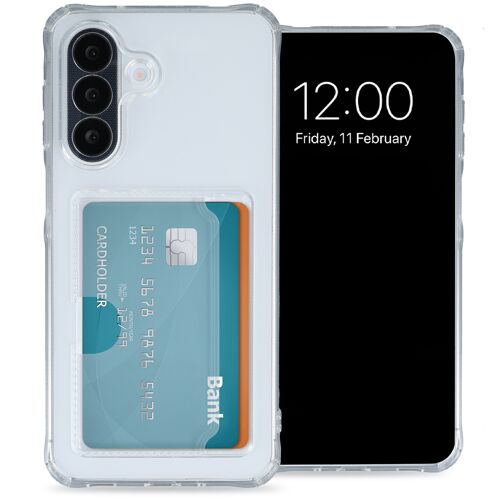 imoshion Coque silicone avec porte-cartes Samsung Galaxy A27 (5G) Transparent
