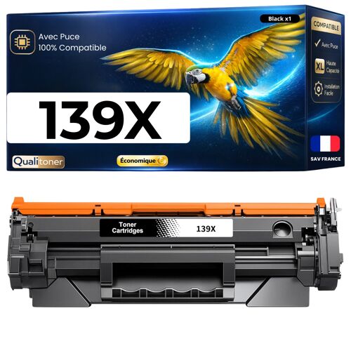 W1390X 139X toner compatible pour HP LaserJet Pro 3001dn 3001dw 3002dn 3002dw 3003dn Noir avec puce 4000 pages