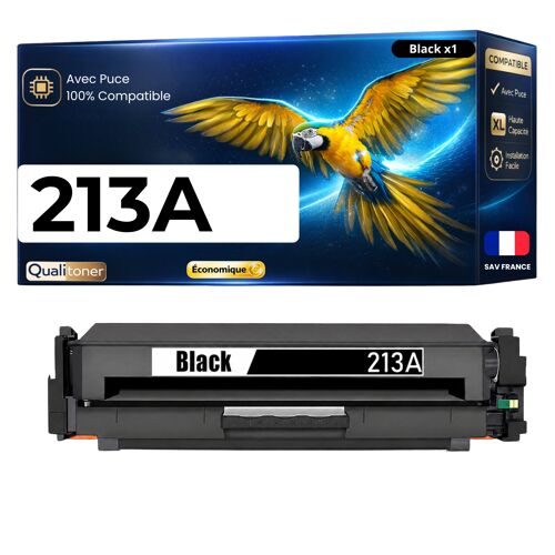 W2130A HT213A Toner Noir compatible pour HP Color LaserJet Enterprise 5700dn 6700dn 6701dn MFP 5800dn MFP 6800dn avec puce 3500p