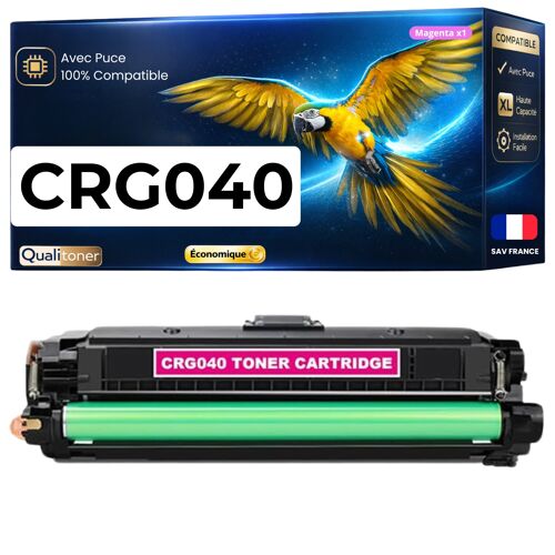 040 CRG040 CRG-040 0456C001 toner Magenta compatible pour Canon LBP 710Cx LBP 712Cdn LBP 712Cx avec puce 5400 pages