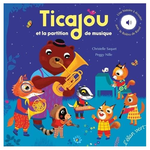 Ticajou Et La Partition De Musique (1 Cd Audio)