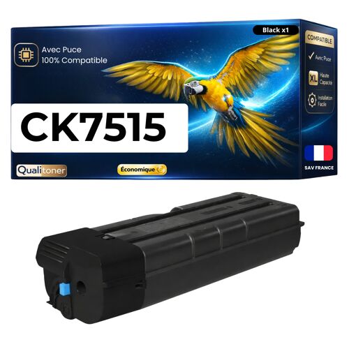 Toner compatible pour Triumph Adler UTAX CK7515 CK-7515 1T02NJ0UT0 Noir 70000 pages