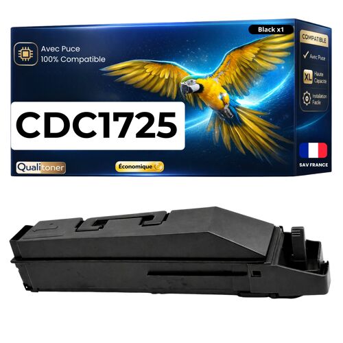 Toner compatible pour Triumph-Adler UTAX 652510010 CDC1725 DCC2725 Noir 20000 pages
