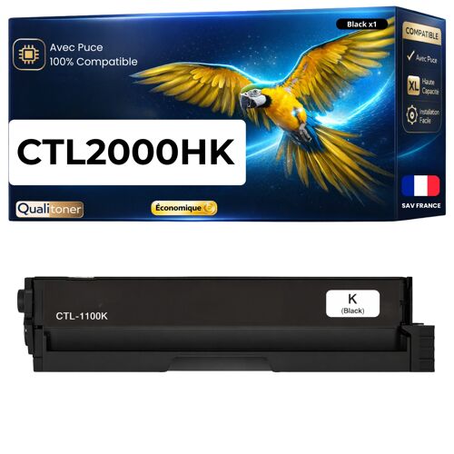 Toner compatible pour Pantum CTL2000HK Noir 3 500 Pages