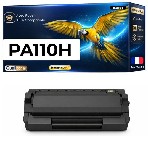 Toner compatible pour Pantum PA110H Noir 2 300 Pages