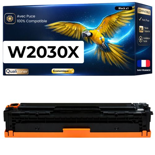 Toner compatible pour HP 415X W2030X Noir 7500 Pages