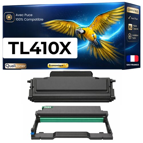 Toner + Tambour compatible pour Pantum TL410X + DL410 6 000 12 000 Pages