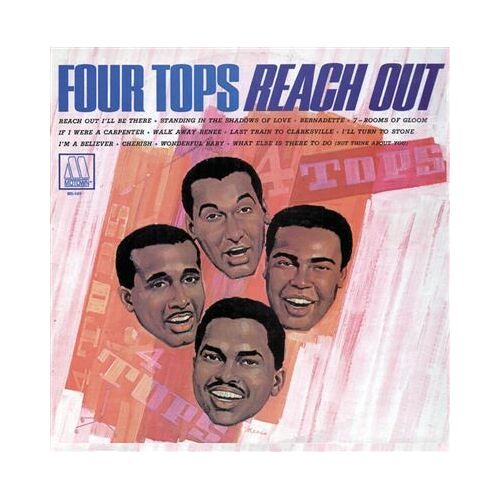Four Tops Reach Out Édition Limitée Vinyle Orange Lp Universal