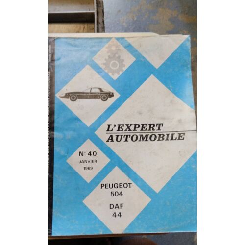 Revue Technique Automobile Peugeot 504