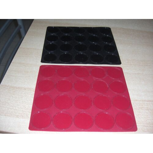 Lot De 2 Plaques Silicone Pour Petits Gateaux