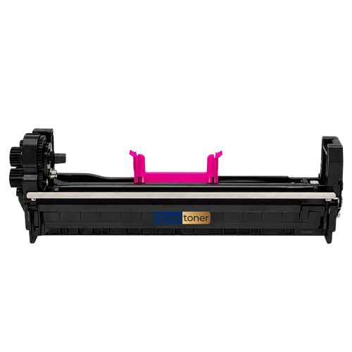 Tambour image 46484106 46484102 46490622 compatible pour Oki C532dn C542dn MC573dn Magenta Haute capacité avec puce 30000 pages