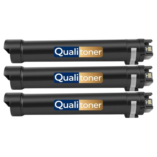 Pack 3 Toners 006R01818 Noir Haute Capacité avec puce compatible pour Xerox VersaLink B7125 B7130 B7135 rendement 102900 pages