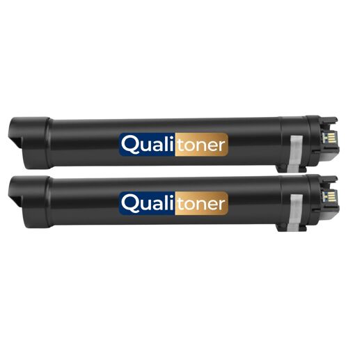 Pack 2 Toners 006R01818 Noir Haute Capacité avec puce compatible pour Xerox VersaLink B7125 B7130 B7135 rendement 68600 pages