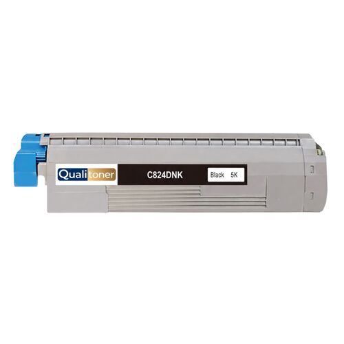 47095704 Toner compatible pour OKI C824 XL C834 XL C844 XL C824n C824dn C834dnw C834nw C844dnw premium Noir HC avec puce 5000 pages