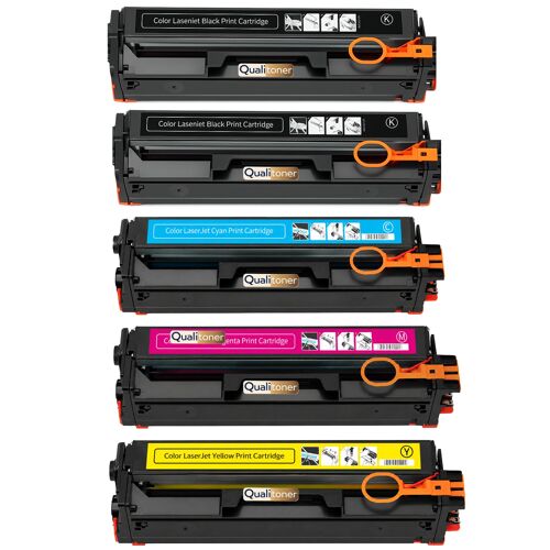 20N20K0 C0 M0 Y0 Pack 5 Toners compatibles pour Lexmark CS331dw CS431dw CX331adwe CX431adw Noir Cyan Magenta Jaune avec puce 1500 pages