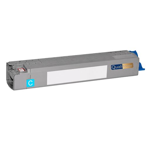 Toner 46471103 compatible pour OKI Cyan Haute capacité avec puce 7000 pages Pack 1