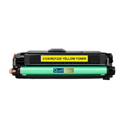 W2122X 212X toner Jaune compatible pour HP Color LaserJet Enterprise M554dn M555dn M578dn M578f 10000 pages