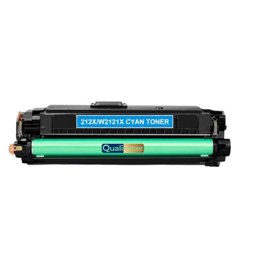 W2121X 212X toner Cyan compatible pour HP Color LaserJet Enterprise M554dn M555dn M578dn M578f 10000 pages