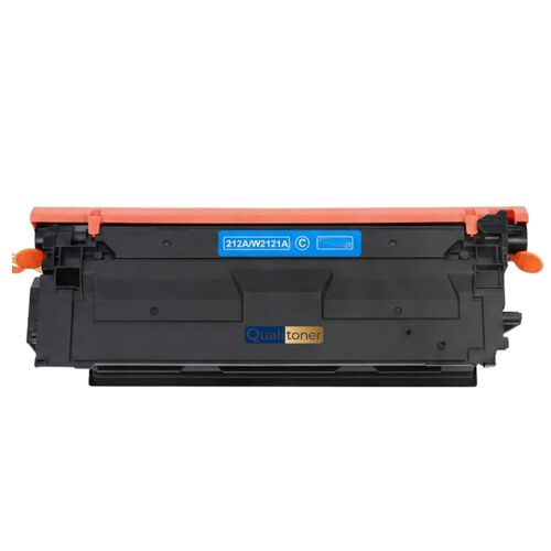 W2121A 212A toner Cyan compatible pour HP Color LaserJet Enterprise M554dn M555dn M555x 4500 pages