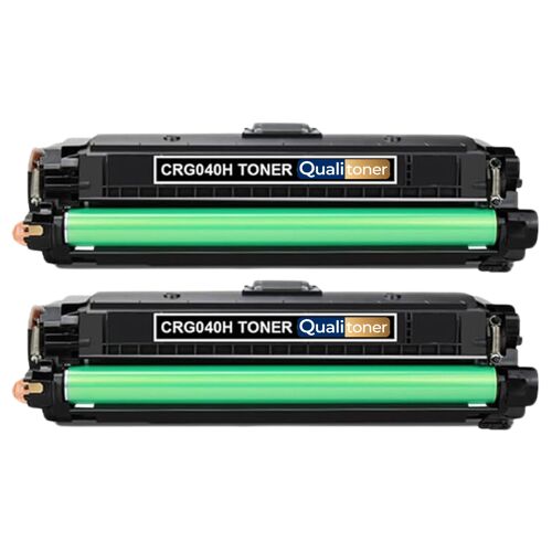 040H CRG040H CRG-040H 0461C001 0460C001 lot de 2 toners Noir compatible pour Canon LBP 710Cx LBP 712Cdn LBP 712Cx