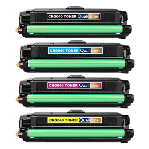 040 CRG040 CRG-040 0454C001 0456C001 0458C001 0460C001 pack 4 toners compatible pour Canon LBP 710Cx LBP 712Cdn LBP 712Cx